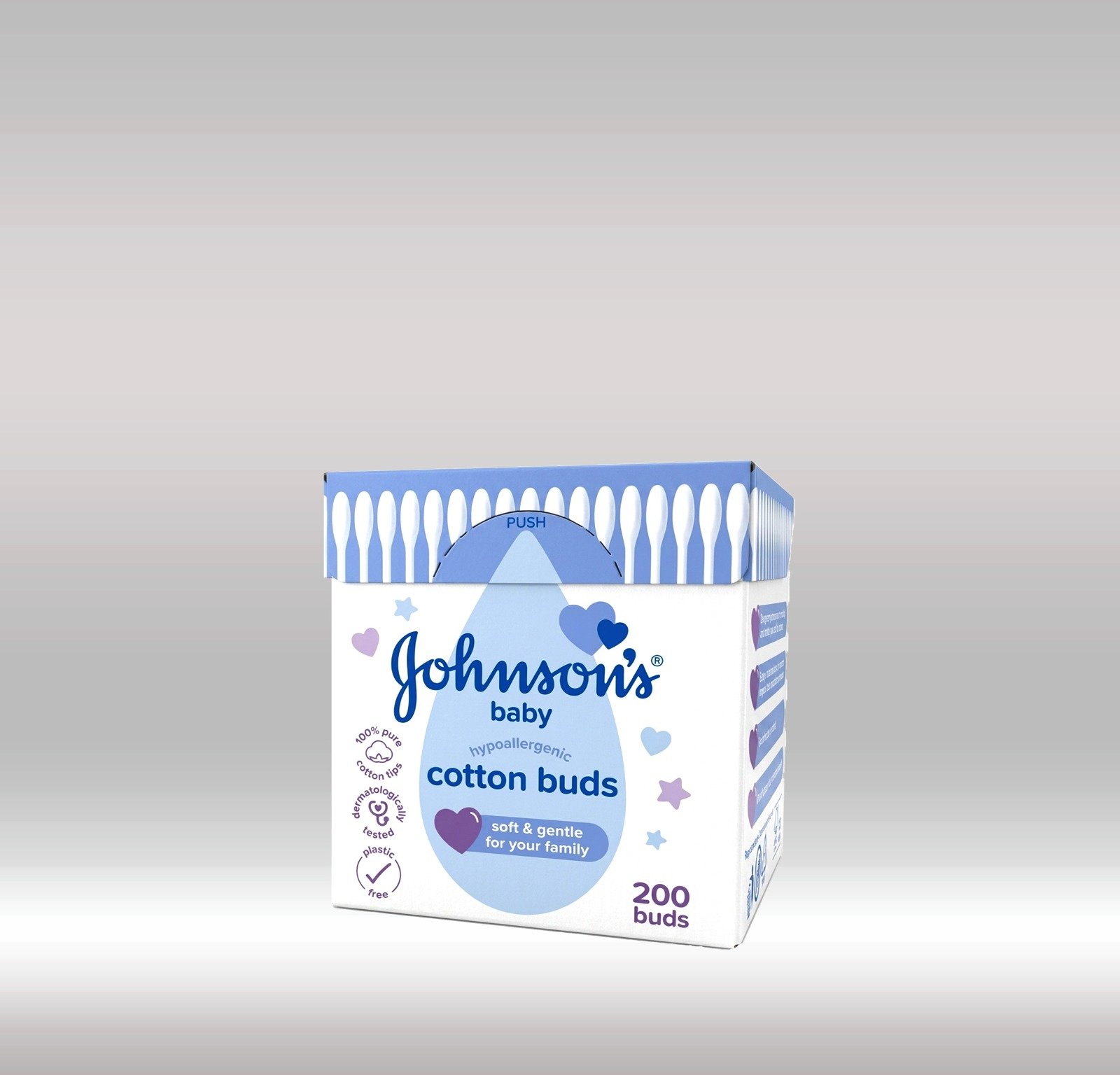 JOHNSON'S COTTON BUDS 200'S 1X6