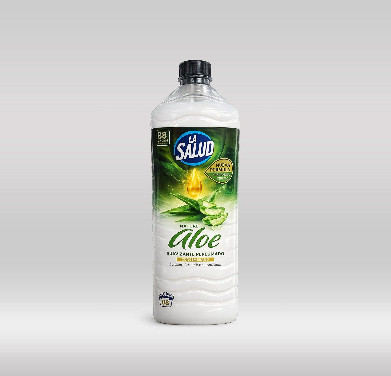 LA SALUD CONC.SOFTENER SLEEVE 2LTRS - NATURE1X6