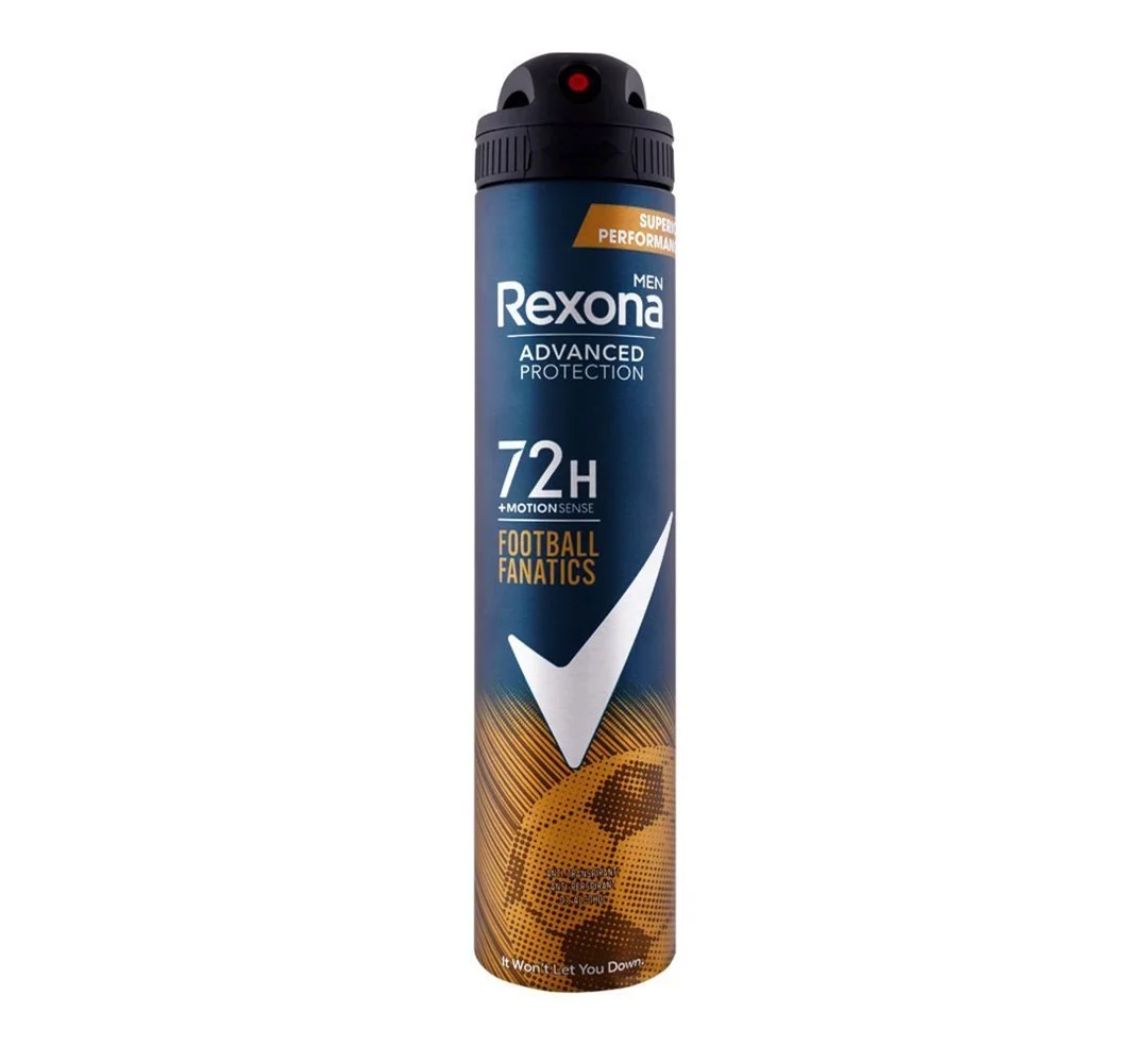 REXONA DEO SPRAY MEN 72H 200ML - FOOTBALL FAN 1X12
