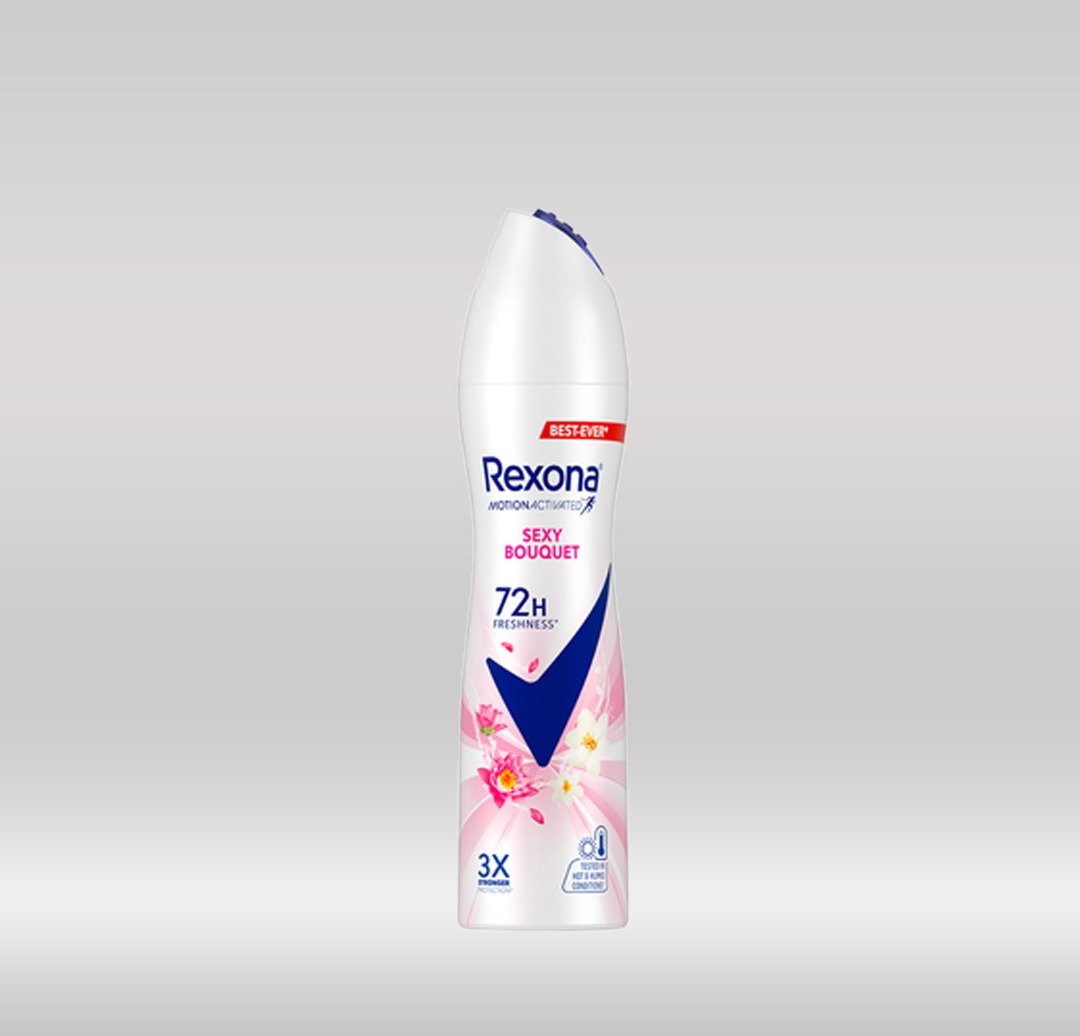 REXONA DEO SPRAY WOMEN 72H 200ML - SEXY BOUQ.1X12
