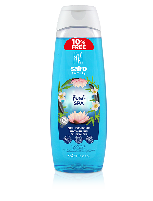 FAMILY SHOWER GEL 750ML - FRESH SPA 1X12