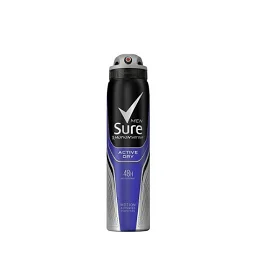 SURE DEO SPRAY MEN 250ML - ACTIVE DRY 1X6