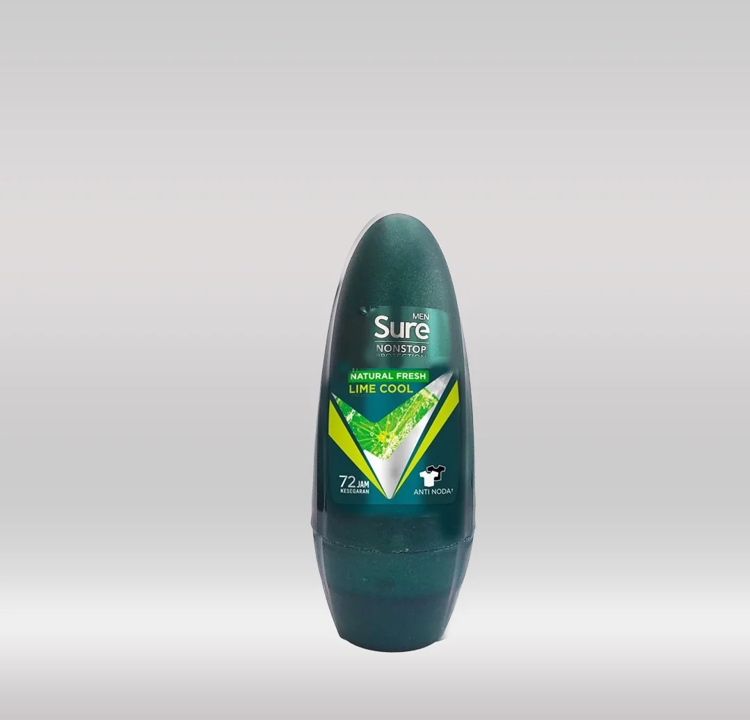 SURE ROLL ON 45ML MEN - LIME COOL 1X24