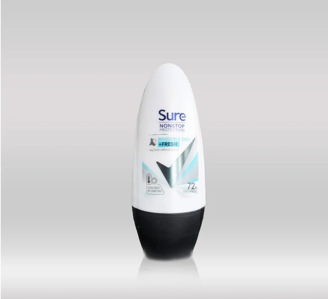 SURE ROLL ON 45ML WOMEN - INVISIBLE DRY FRESH 1X24