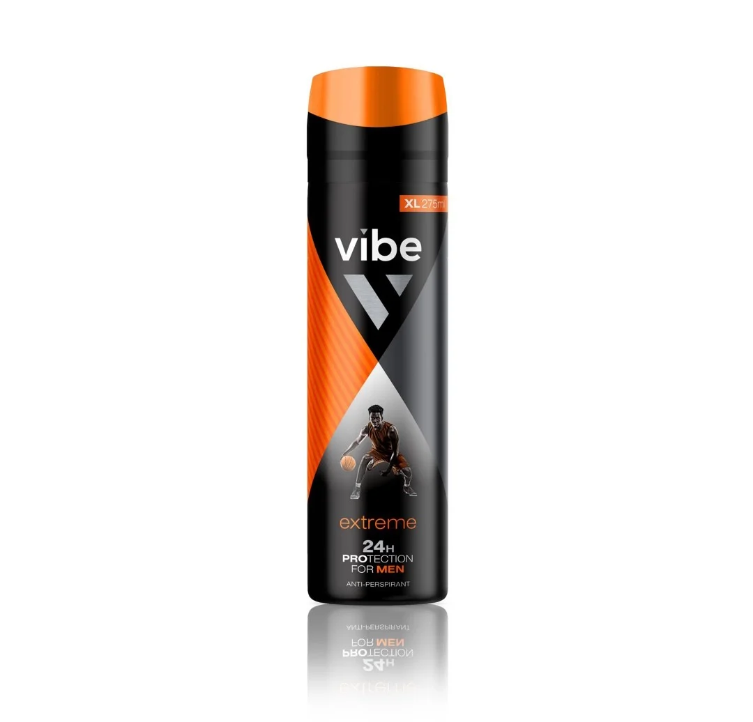 VIBE DEO SPRAY MEN 275ML - EXTREME 1X24