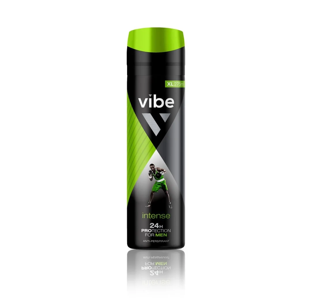 VIBE DEO SPRAY MEN 275ML - INTENSE 1X24