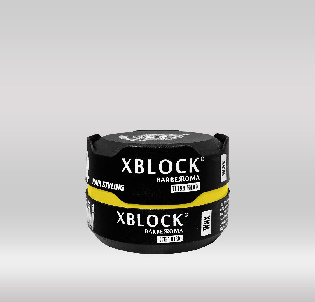 XBLOCK HAIR WAX 150ML YELLOW 1X48