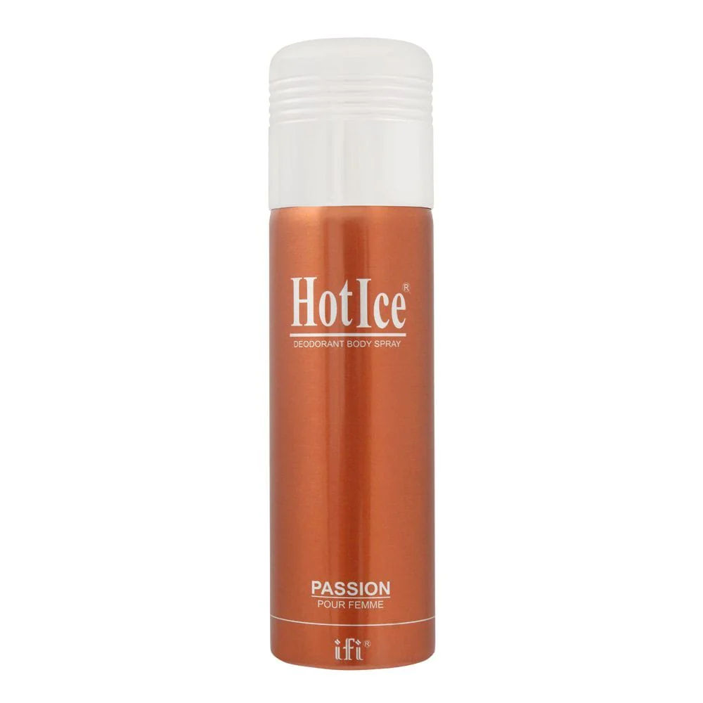 Hot Ice Deo Spray 200ml - Passion (Pour Femme)