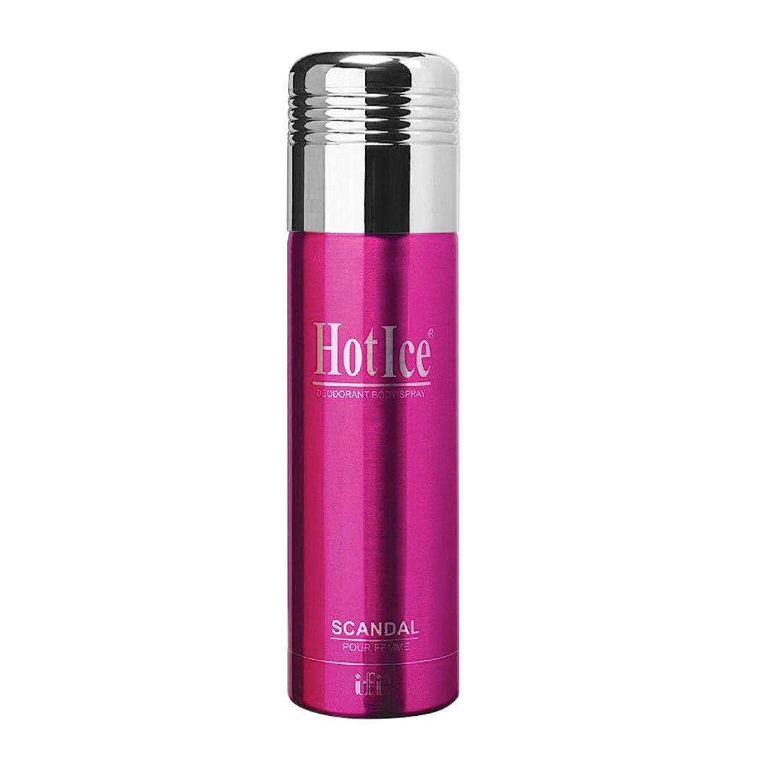 Hot Ice Deo Spray  200ml - Scandal (Pour Femme)