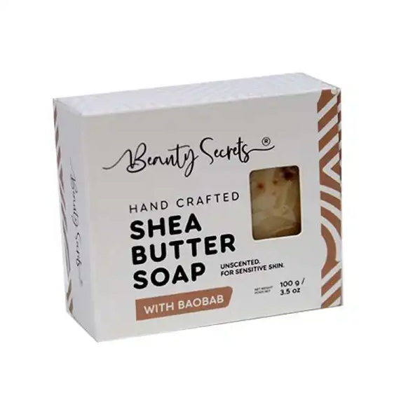 Beauty Secrets Shea Butter Soap 100g with Baobab