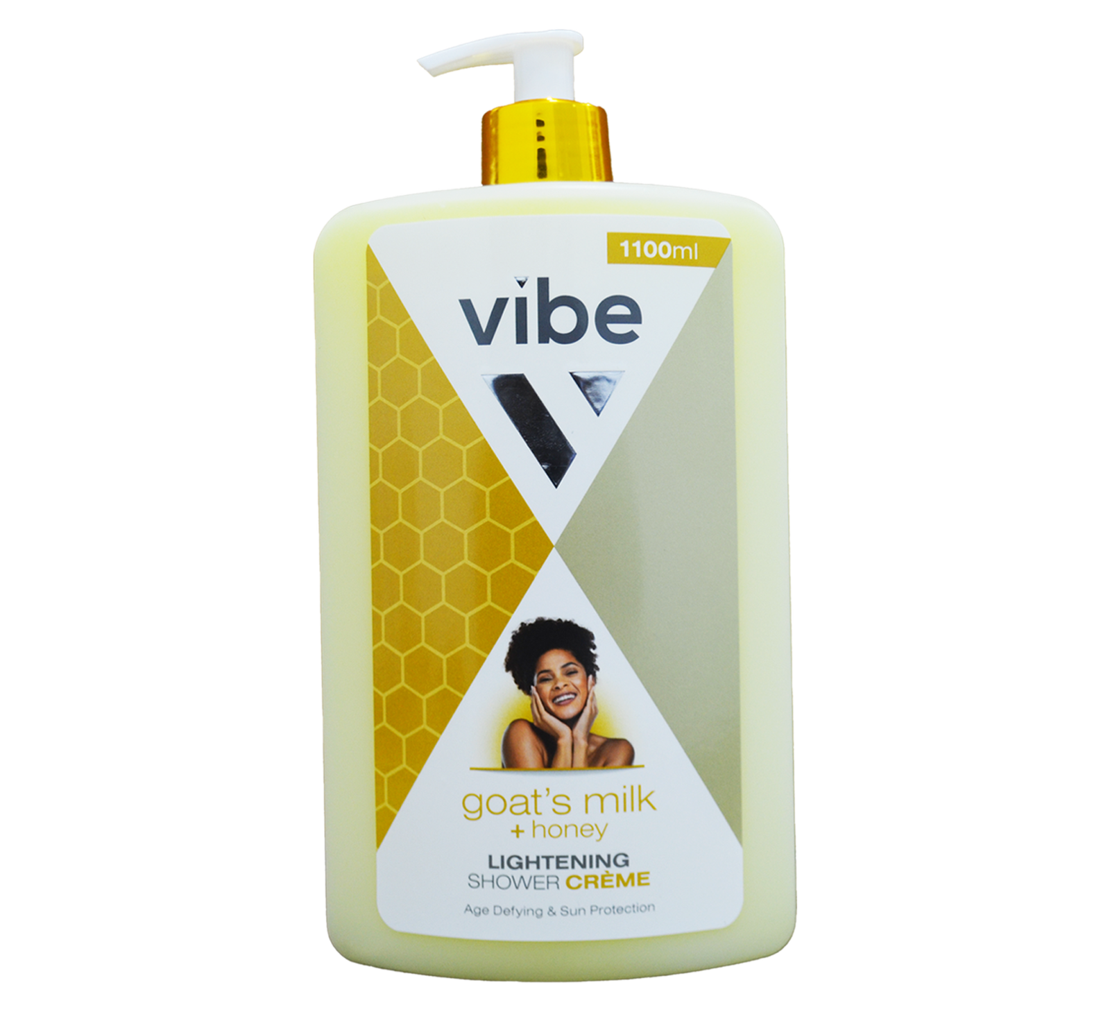 Vibe Shower Gel Goat Milk  1.1ltr - Honey