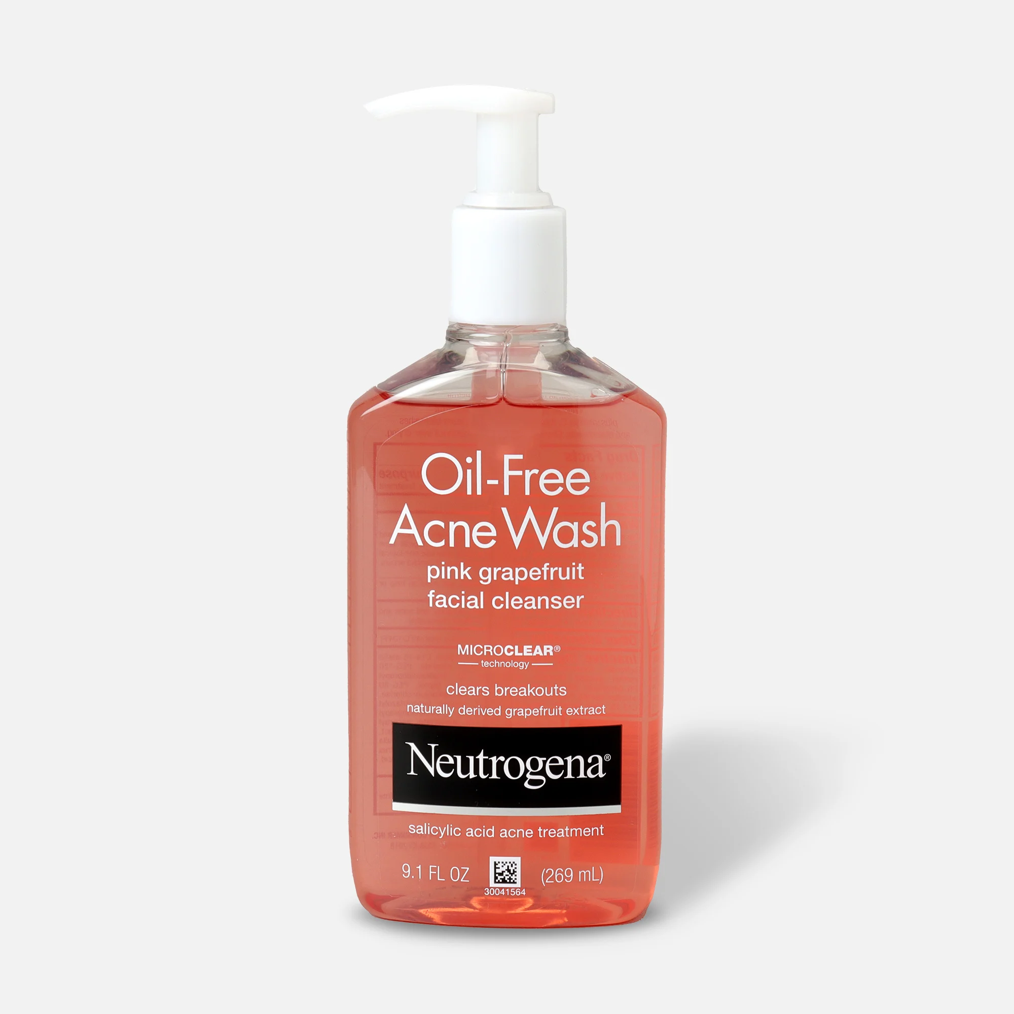 Neutrogena Oil-Free Acne Wash Pink Grapefruit Wash 269ml