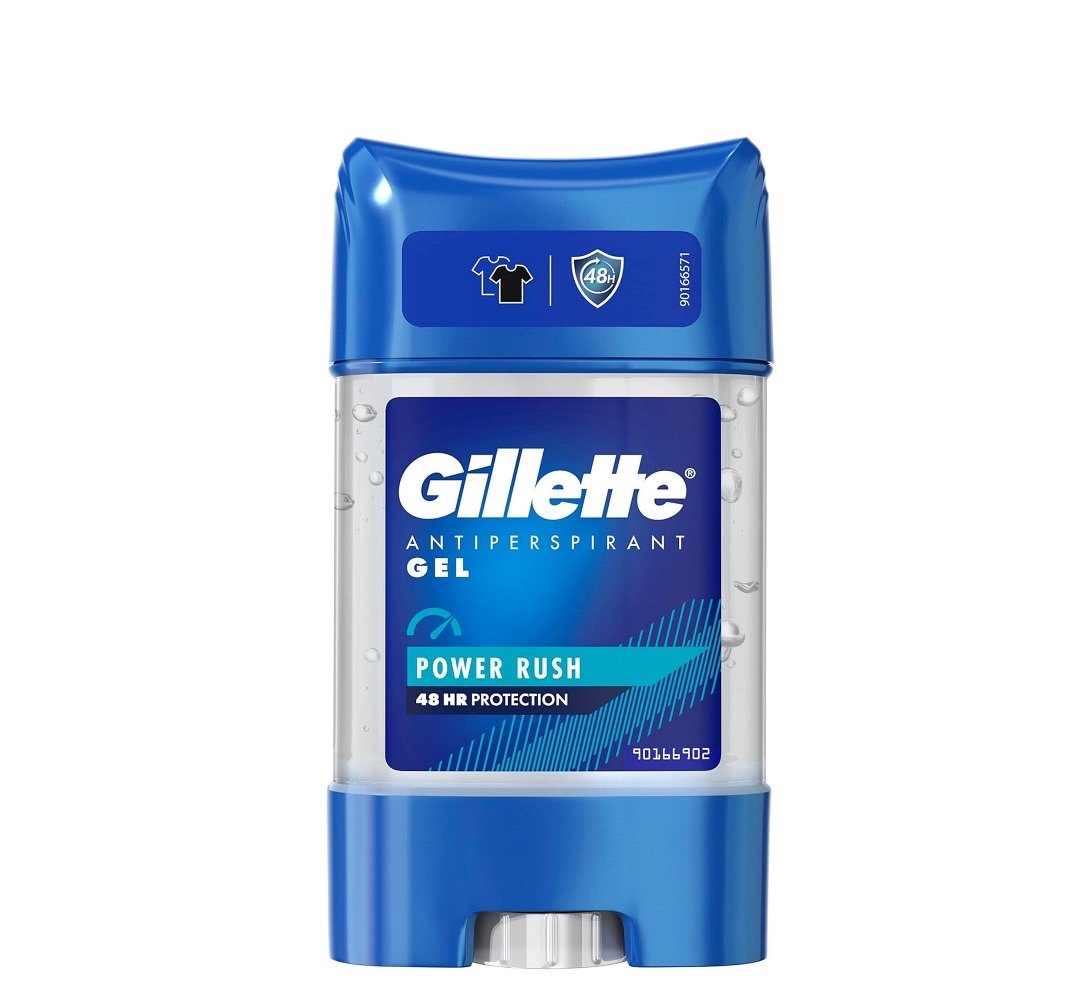 Gillette Clear Gel Stick 70ml- Power Rush