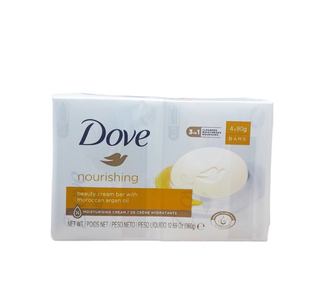 Dove Bar Soap 100g 4PK - Nourishing