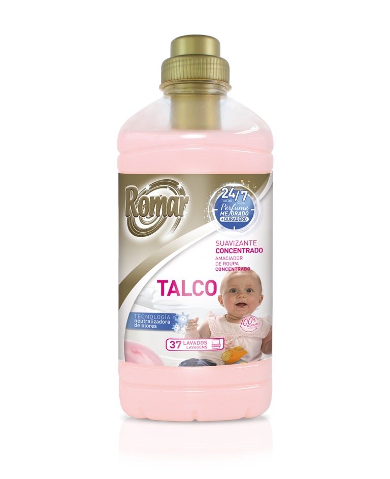 Romar Fabric Conditioner 750ml - Baby Powder (Talco)