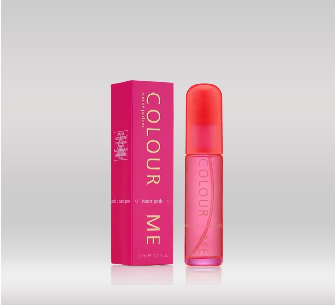 Colour Me Perfume 50ml - Neon Pink
