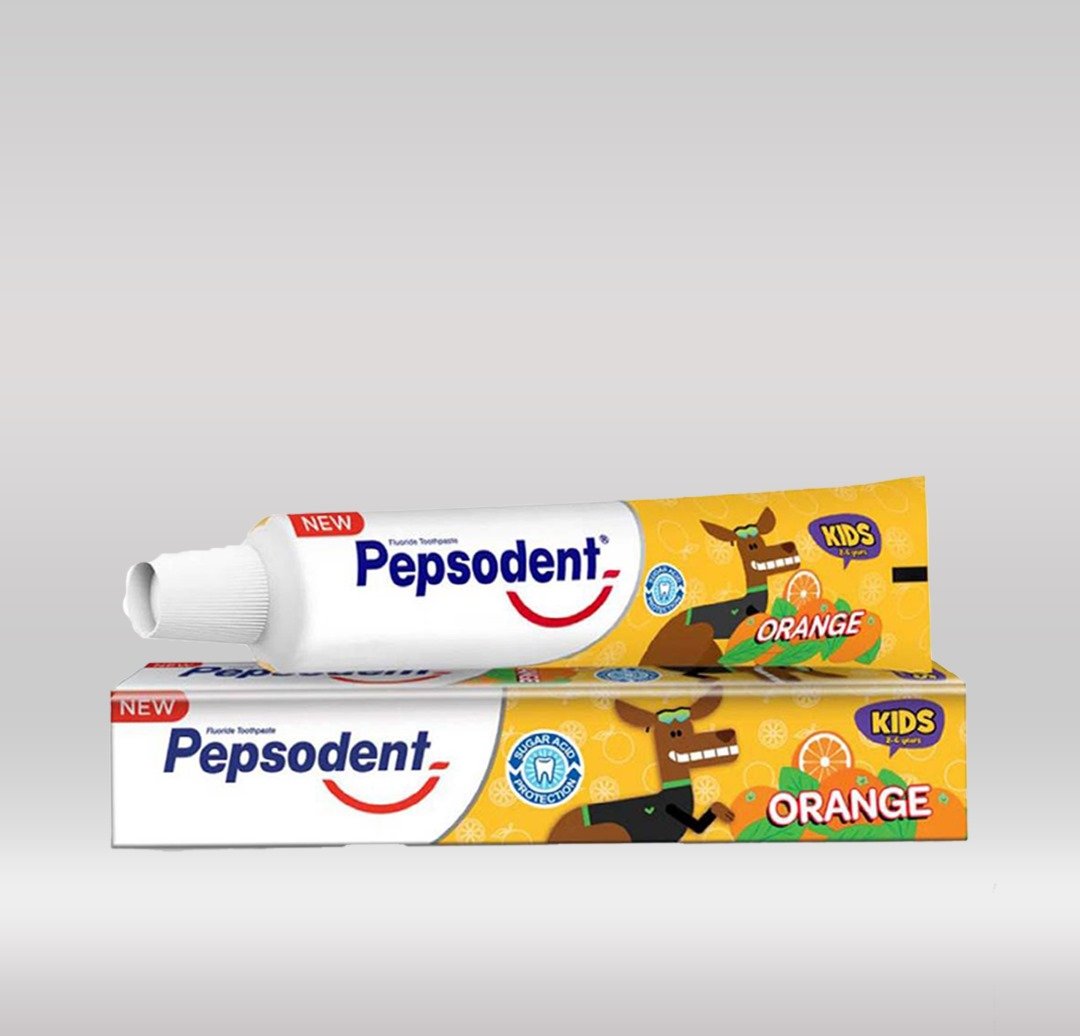 Pepsodent Kids Toothpaste 45g - Orange