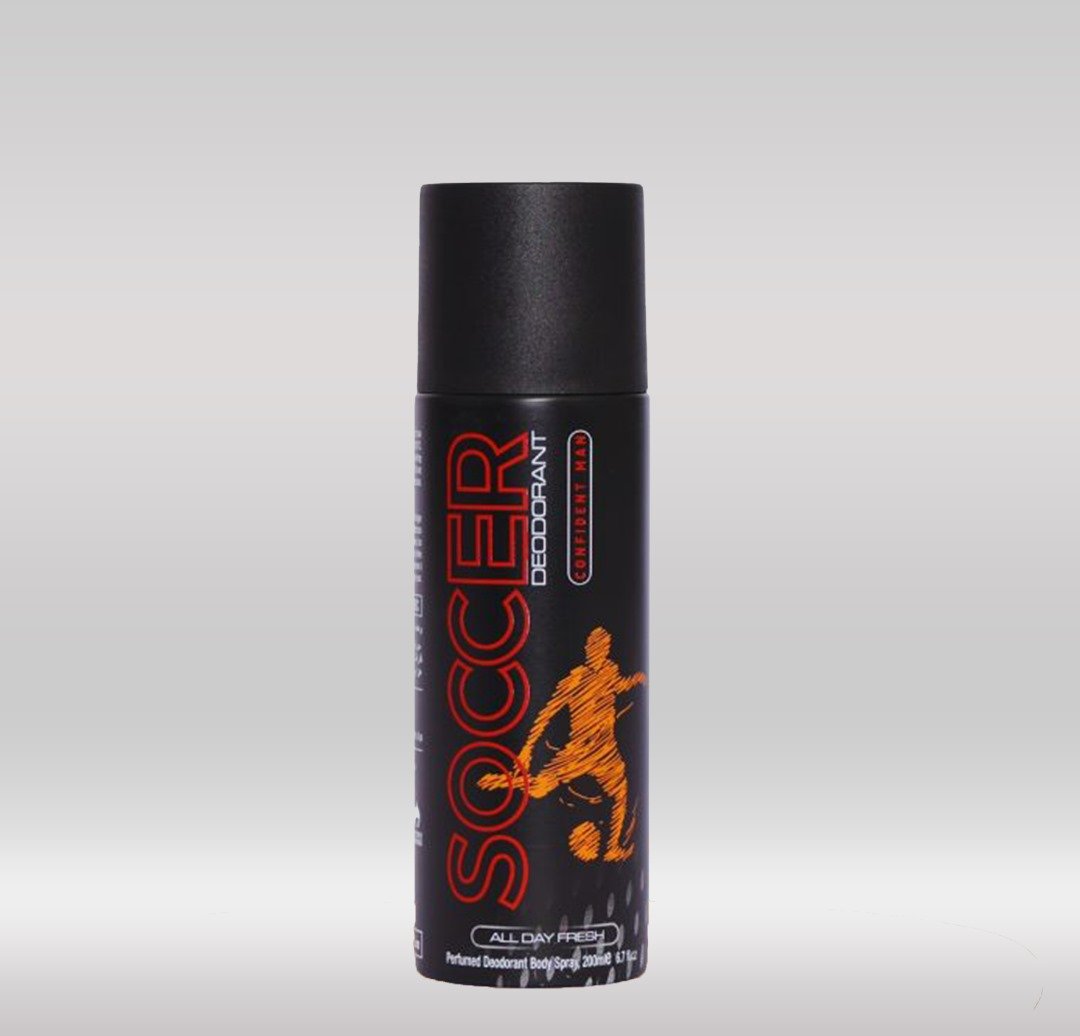 Soccer Deo Spray 200ml - Confident Man