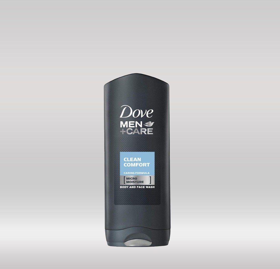 Dove Men Bath Gel 400ml - Clean Comfort