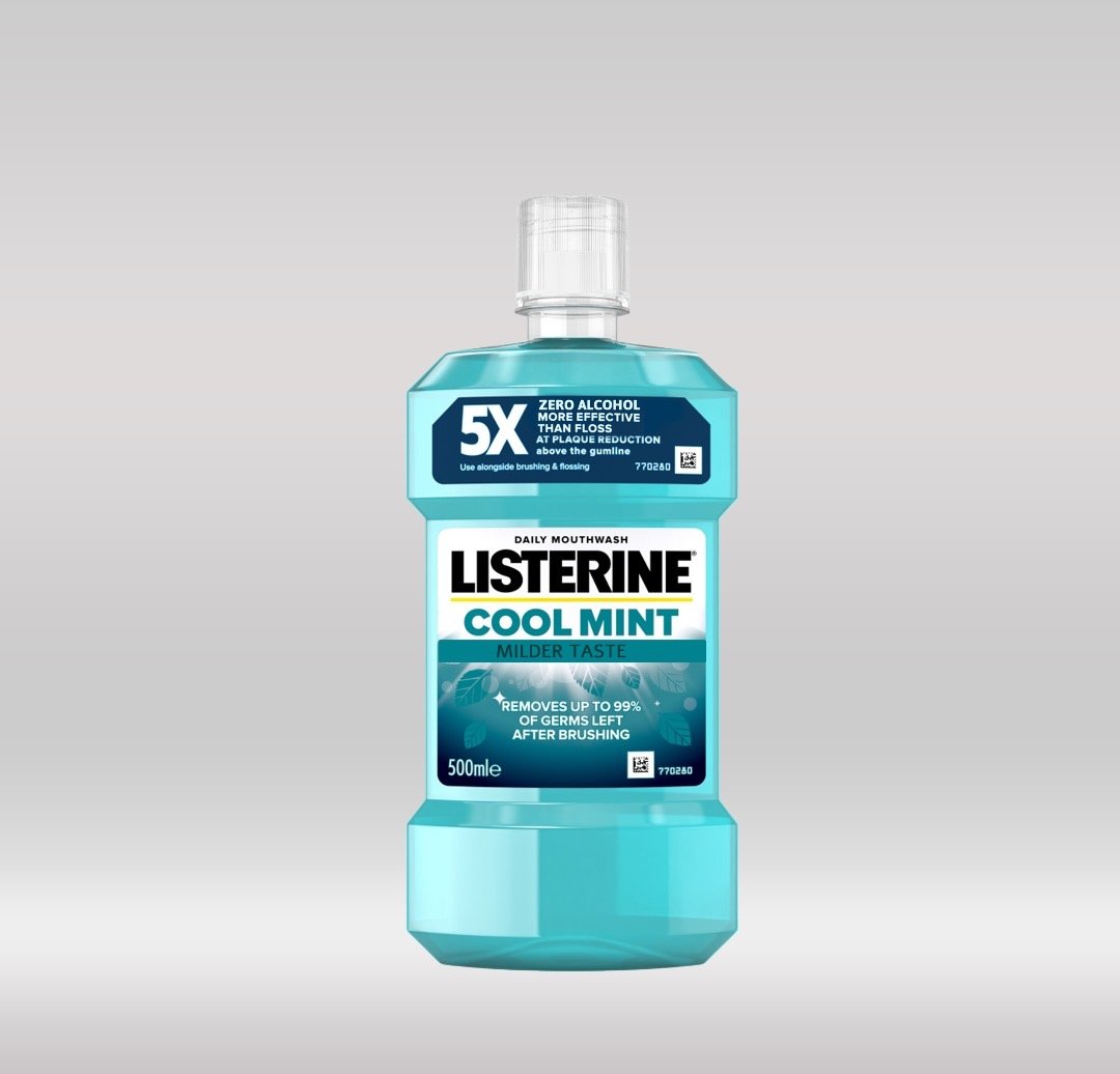 Listerine Mouthwash 500ml - Cool Mint