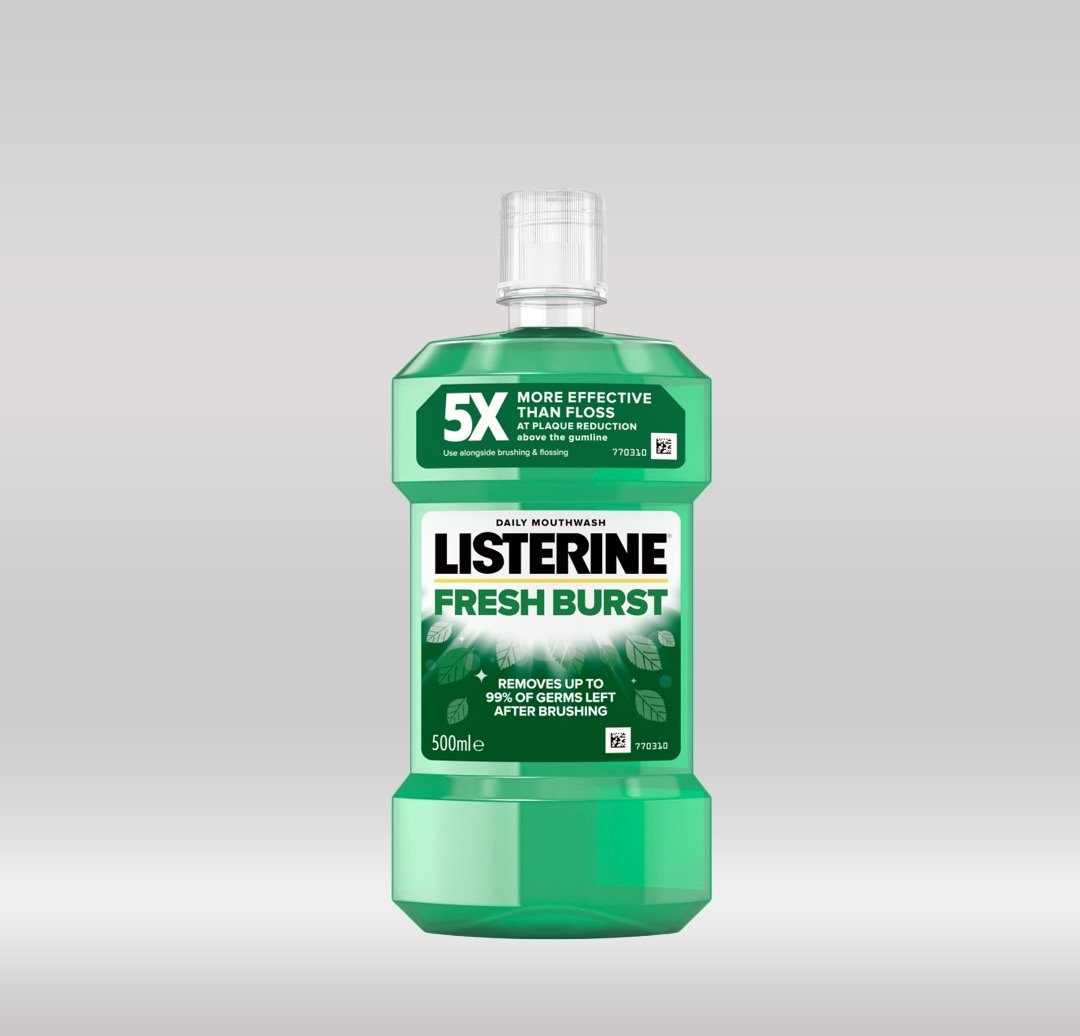 Listerine Mouthwash 500ml - Fresh Burst