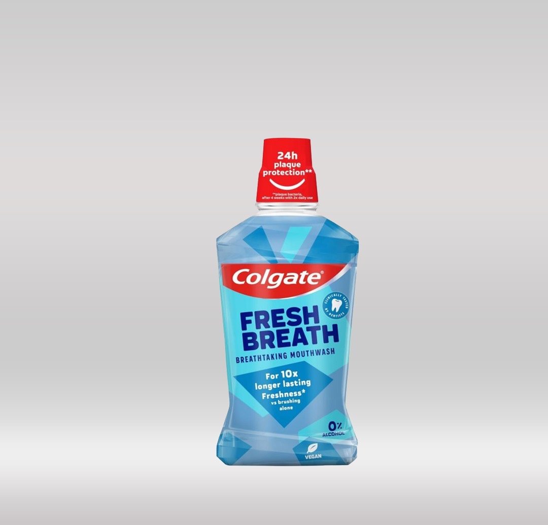 Colgate Fresh Breath Breathtaking Mouthwash – 500ml