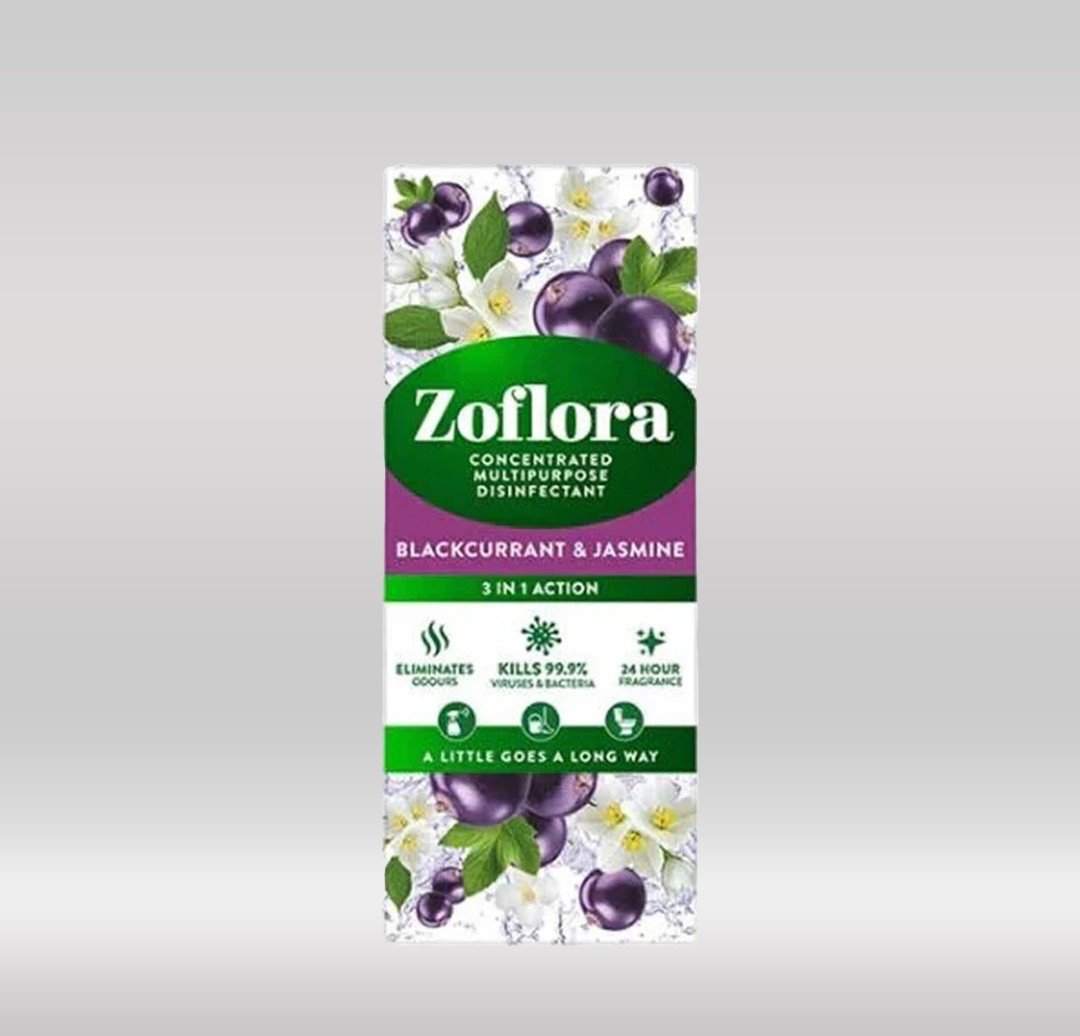 Zoflora Disinfectant 500ml - Blackcurrant & Jasmine