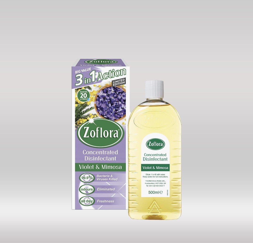 Zoflora Disinfectant 500ml - Violet & Mimosa