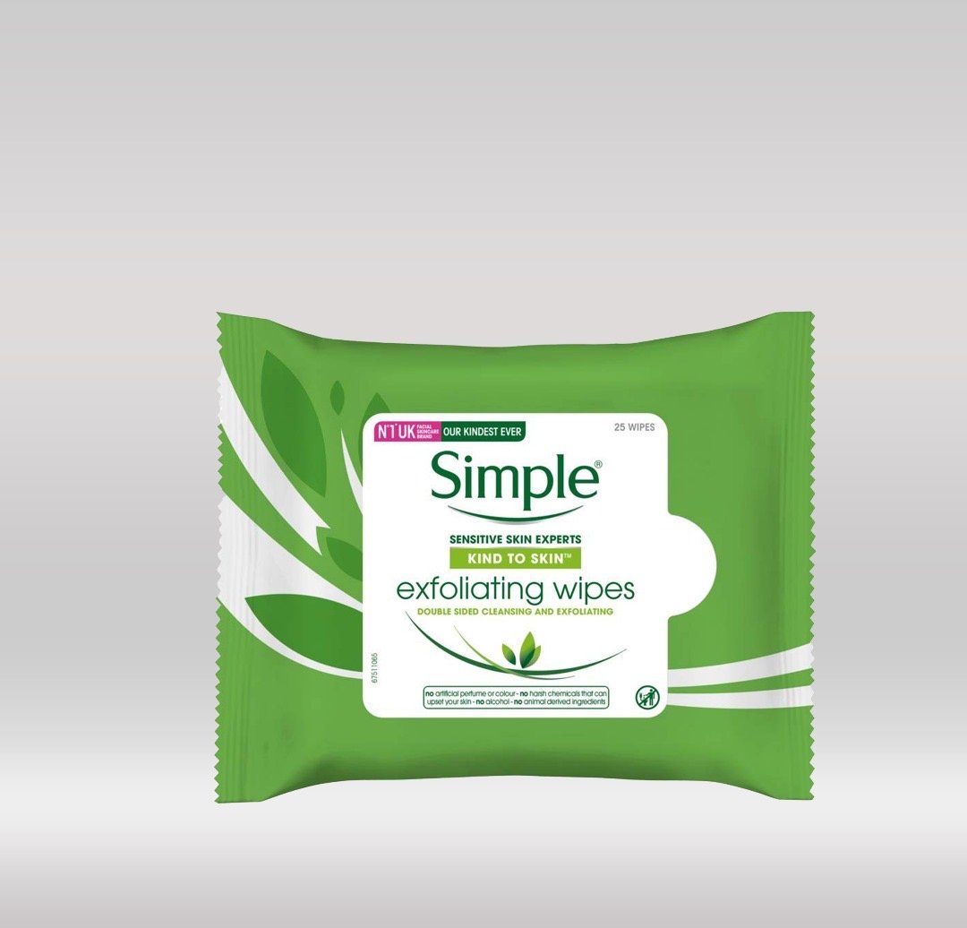 Simple Exfoliating Wipes