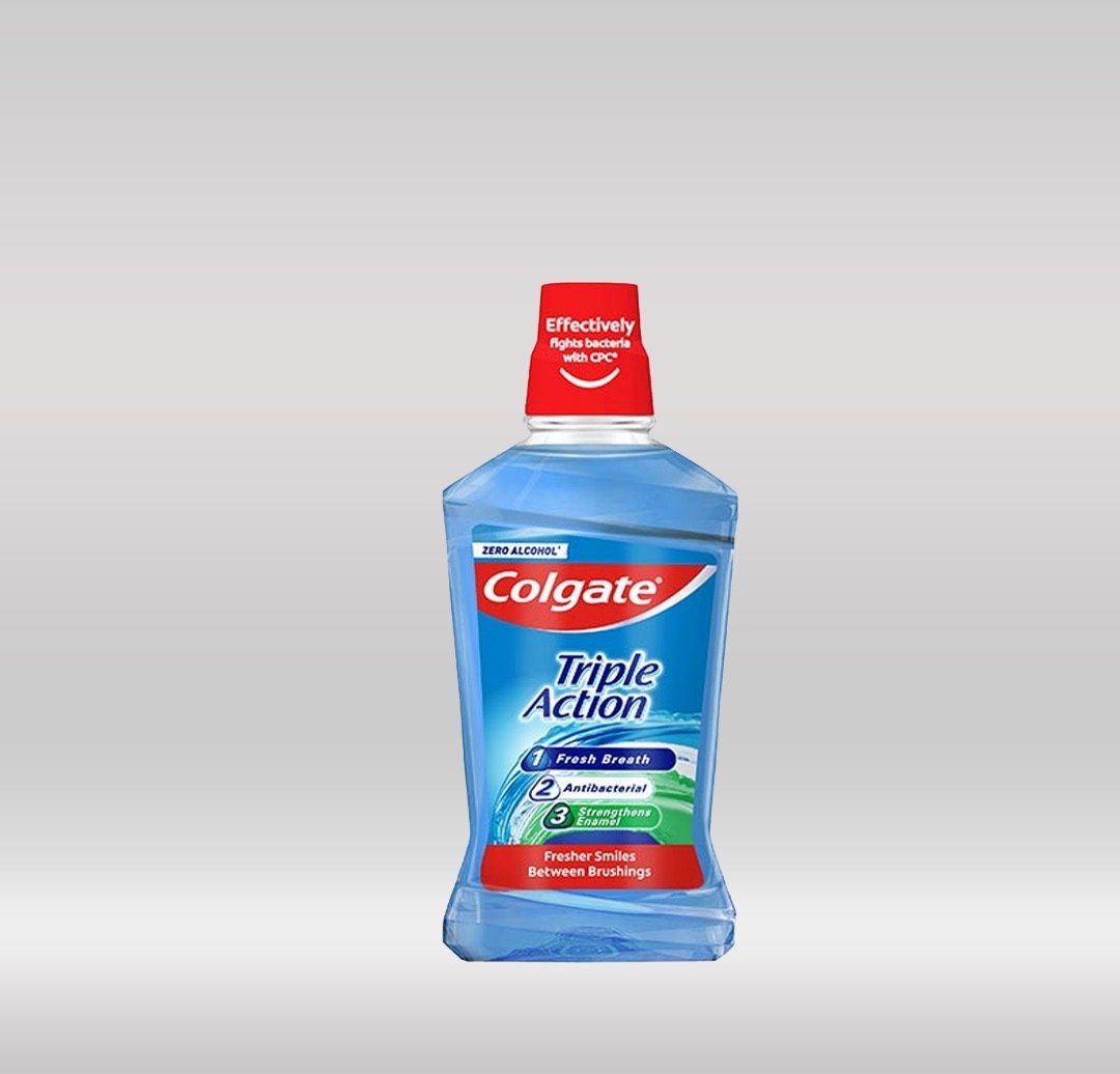 Colgate Triple Action Mouthwash – 500ml