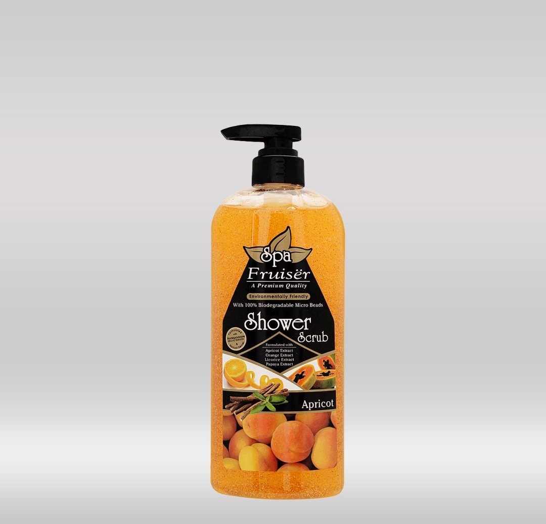 Fruiser Shower Scrub 730ml - Apricot