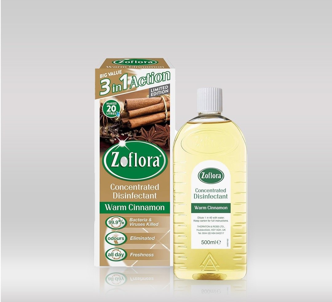 Zoflora Disinfectant 500ml - Warm Cinnamon