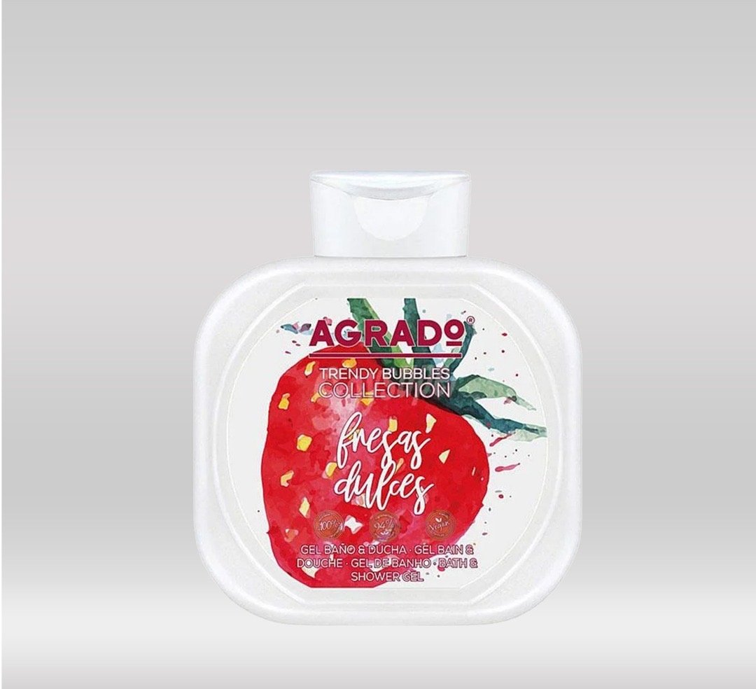 Agrado Shower Gel 750ml- Strawberry