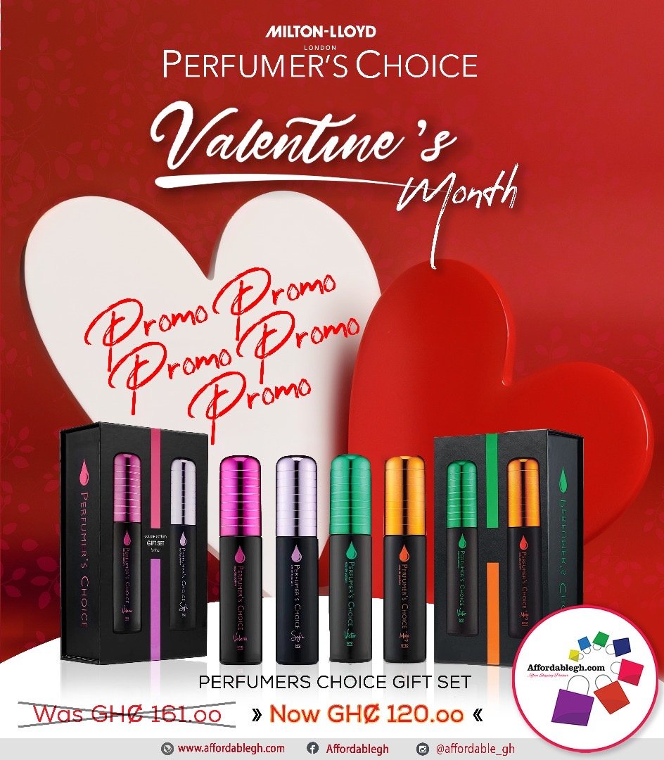 Valentine Promo - Perfumers Choice Gift Set