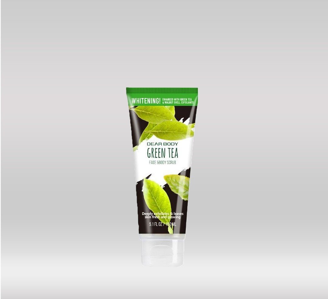 Dear Body Face Scrub 150ml - Green Tea